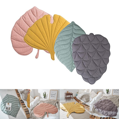 Pets and Kids Leaf Shape Washable Warm Floor Kennel Pad 1