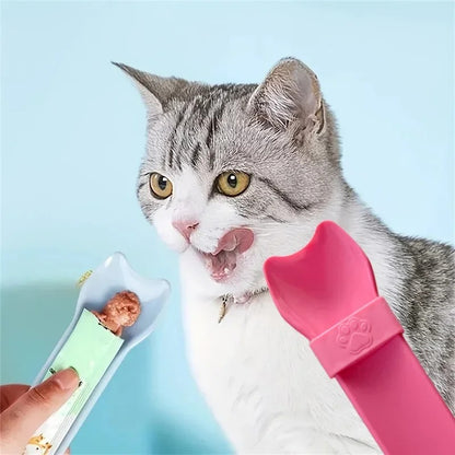 Cat Treat Spoon-2PCS 1