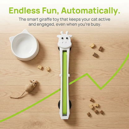 Automatic Giraffe Cat Toy 1