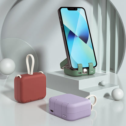 Mini Power Bank and Phone Holder 1