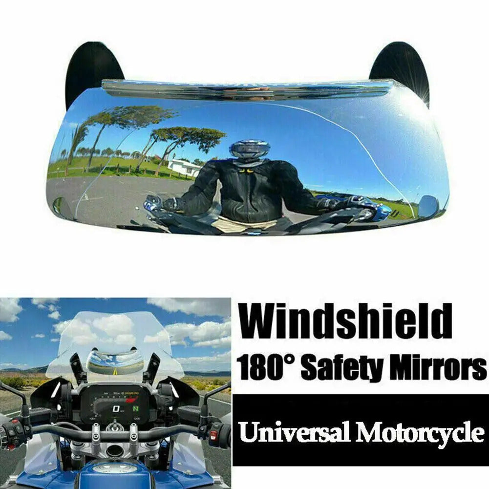 Universal Motorcycle Wide Angle Rearview Mirror 1