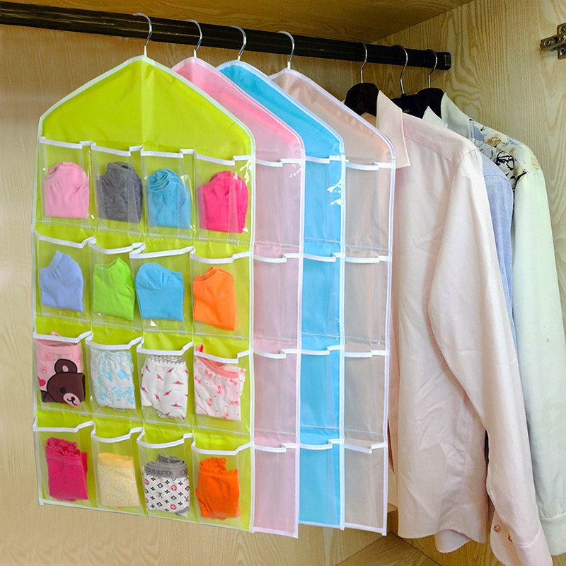 HANGING ORGANISER UNDERWEAR STORAGE BAG 1