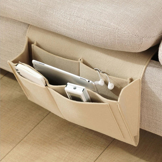 Bedside Storage Bag with Pockets Hanging Organizer 1