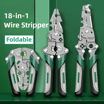 Multifunctional Folding Wire Stripper 1