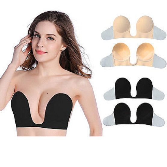 Invisible Backless Adhesive Push Up Bra 1