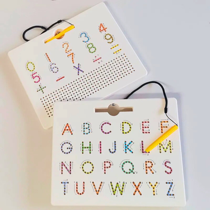 MagnaTrace Magnetic Alphabet Tracing Board 1