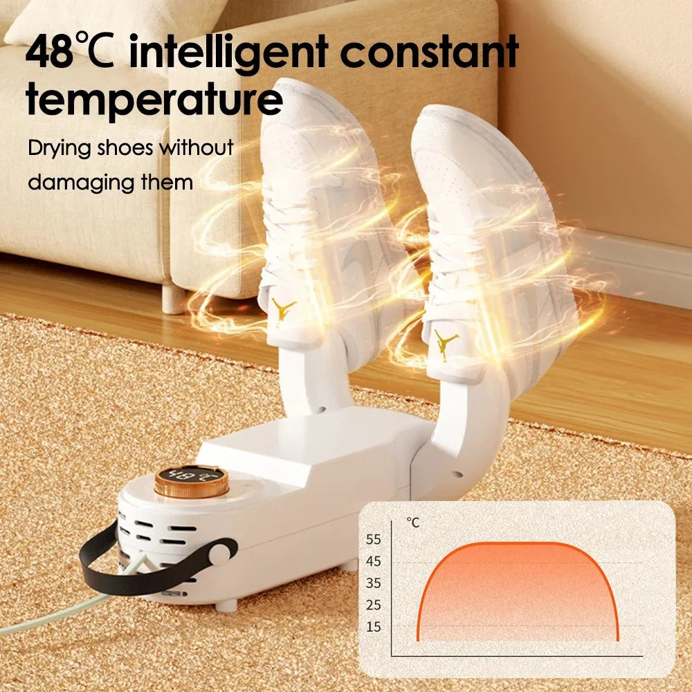 Adjustable Quick-Dry Odor Remove Portable Shoe Dryer 1