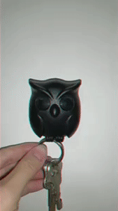 Owl Key Hook Cute Night 1