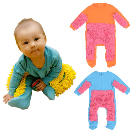 Baby Mop Rompers 1