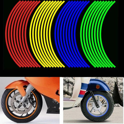 Reflective sticker on Wheel Hub-2SETS 1