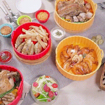 Air fryer silicone pot 1