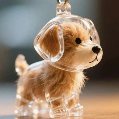 Dog Hair Keychain 1