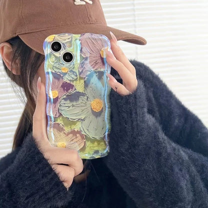 iPhone Colorful Oil Painting Exquisite Phone Case 1