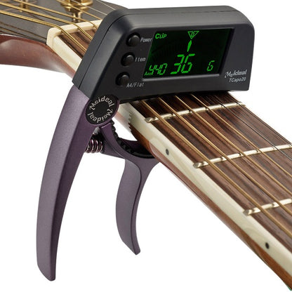 Guitar Capo with Built-in Tuner 1