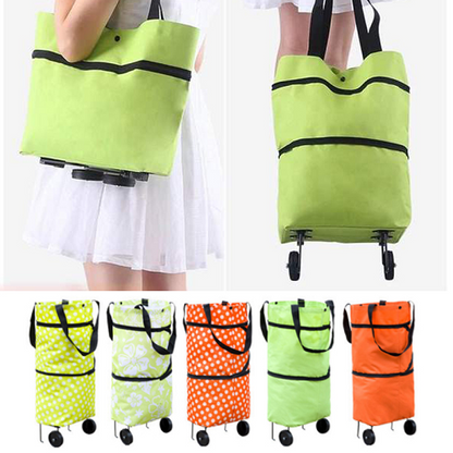 Foldable Shopping Trolley Tote Bag 1