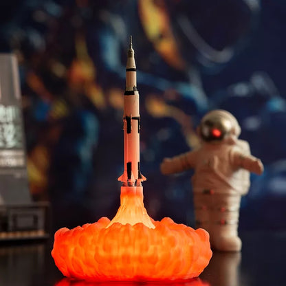 Apollo Space Rocket Lamp 1