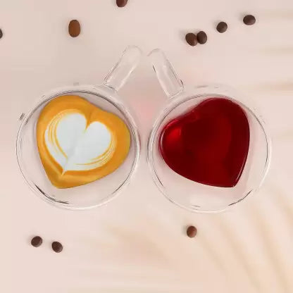Heart Shaped Double Walled Insulated Cup 1