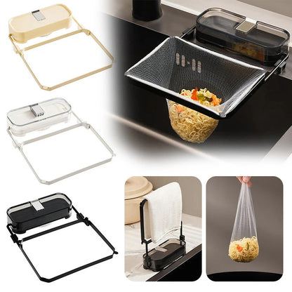 Mounted Kitchen Drain Filter with Collapsible Basket 1