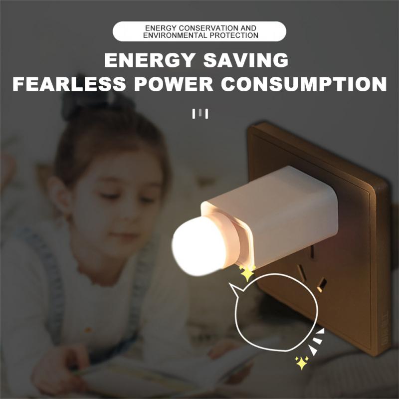 Mini USB Small Round LED Night Light 1