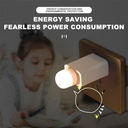 Mini USB Small Round LED Night Light 1