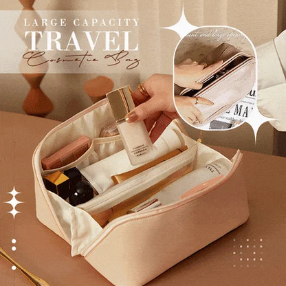 Large Capacity Travel Cosmetic Pouch 1