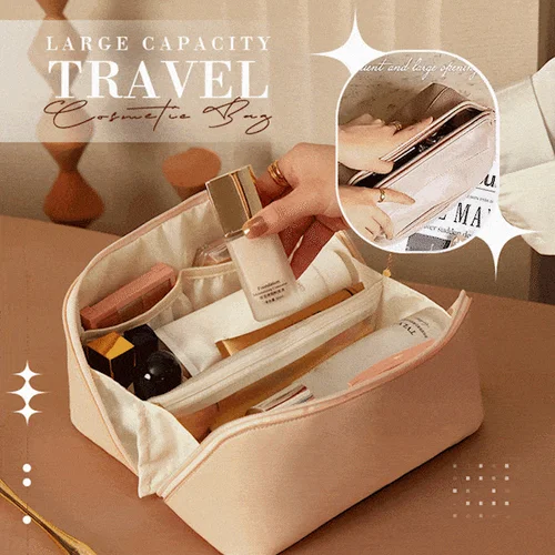 Large Capacity Travel Cosmetic Pouch 1
