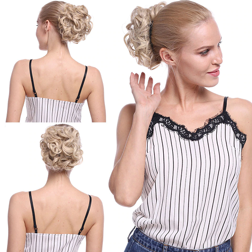Curly Bun Comb Clip 1