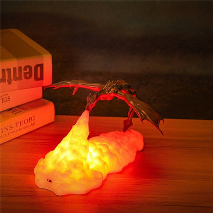 3D LED Realistic Dragon Lamp Night Light 1