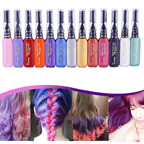 DIY Temporary Hair Dye 1