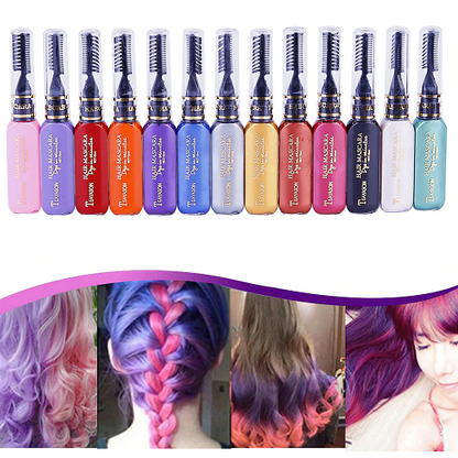 DIY Temporary Hair Dye 1