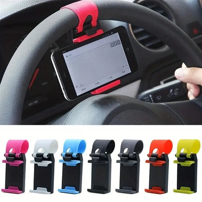 Steering Wheel Phone Holder 1