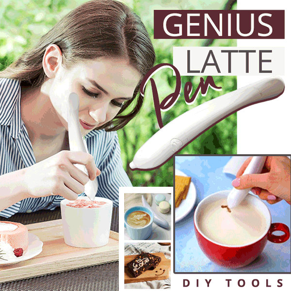 Coffee Carving Pens Genius-latte-pen 1