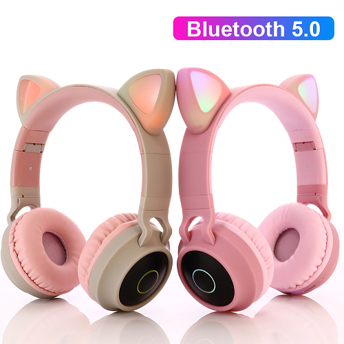 Wireless Cat Ear Headphones Bluetooth Headset 1