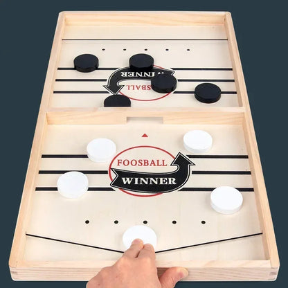 Fast Sling Puck Game – Foosball Winner, Table Hockey & Catapult Chess for Kids & Family Fun 1