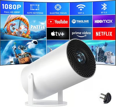 Portable 180 Degree Rotation Home 4K Video Projector 1