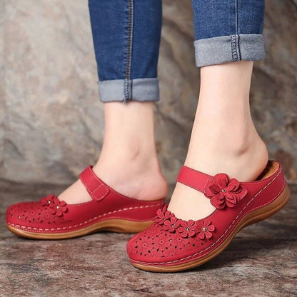 Women's Flower Hollow Out Sandals 1