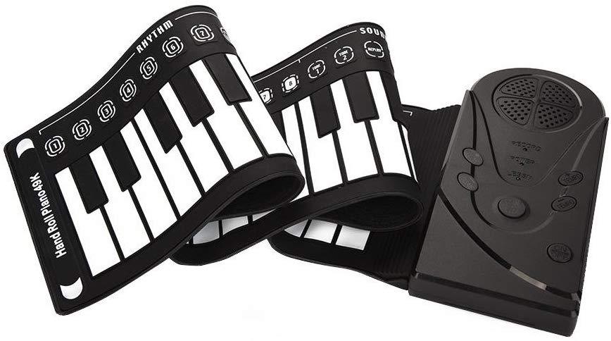 Hand roll portable piano 1