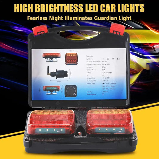 Wireless Trailer Tail Lights Kit 1