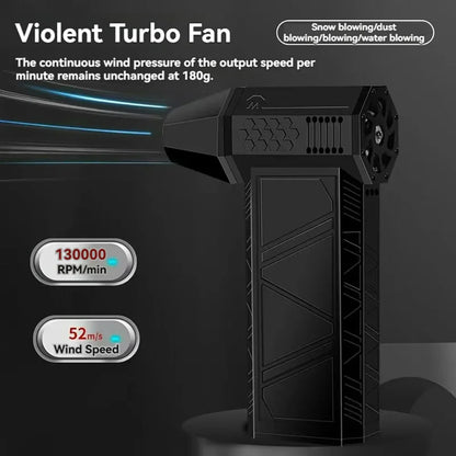 Mini Turbo Jet Fan Portable Air Blower 1