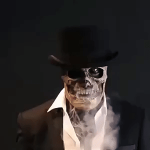 Full Head Skeleton Halloween Mask 1
