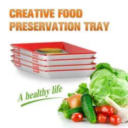Creative Food Preservation Tray 4pcs 1