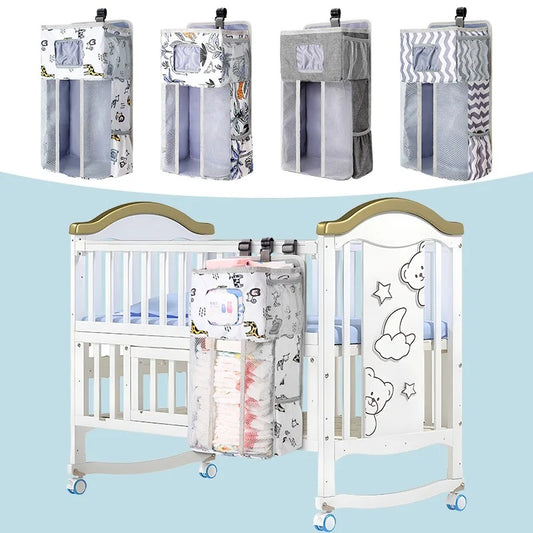 Hanging Diaper Storage Bag for Crib 1