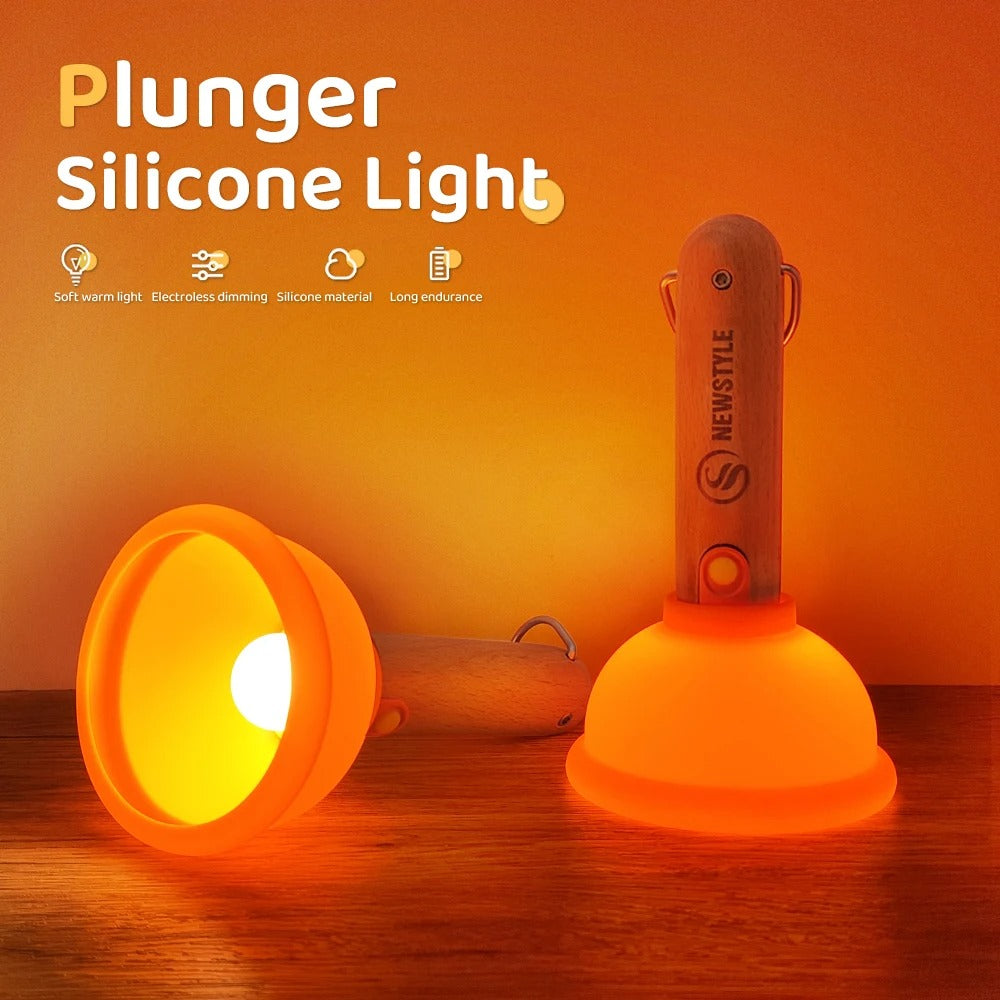 USB Rechargeable Plunger Night Light 1