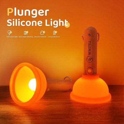 USB Rechargeable Plunger Night Light 1