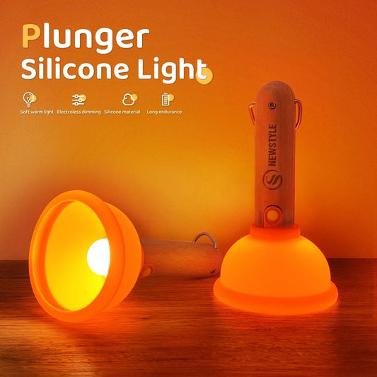 USB Rechargeable Plunger Night Light 1