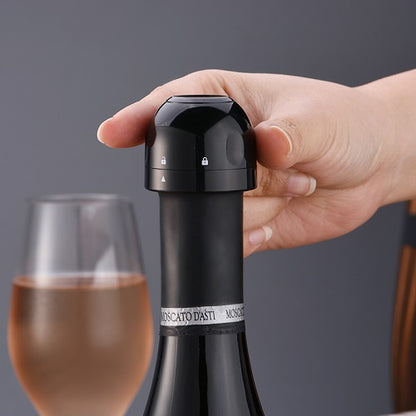 Vacuum Wine Bottle Cap Stopper-3Pcs+1Free 1