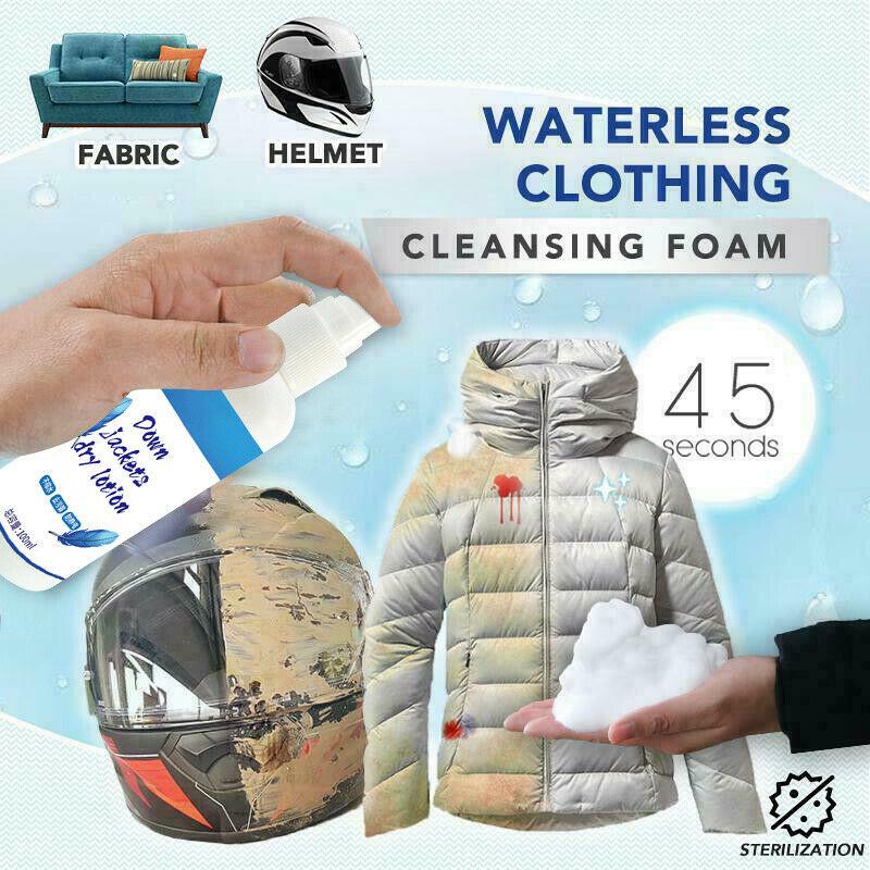 Waterless Clothing Cleansing Foam 1