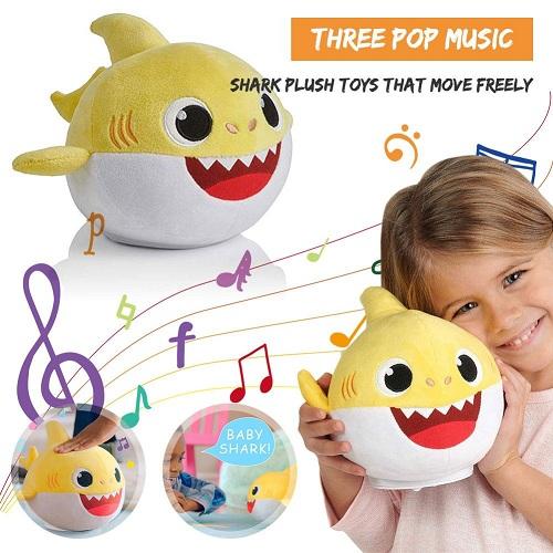 Animated Dancing Shark Plush Doll 1