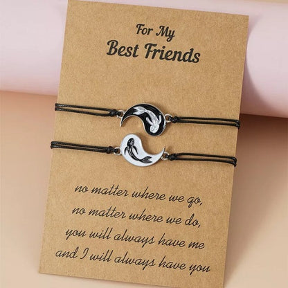 Ying Yang Koi Fish Bracelet 1
