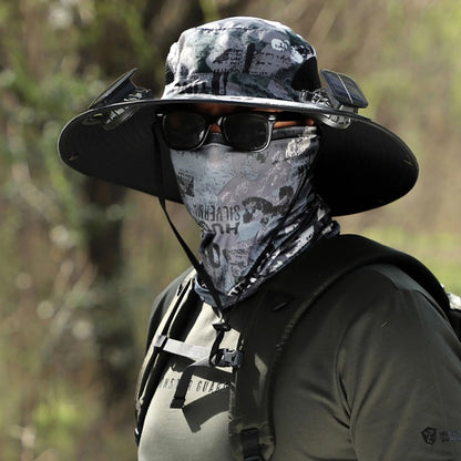 Ultralight Solar Fan Sun Hat 1